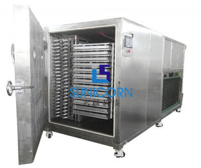 China aquecimento de refrigeração ar da máquina de secagem do fruto do vácuo de 10sqm 100kg sem refrigerar de água fornecedor