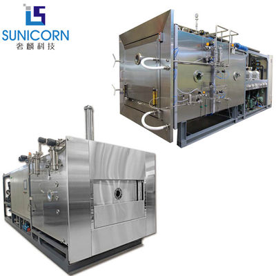 China equipamento de secagem comercial do gelo de 10sqm 100kgs, secador de gelo do vácuo do alimento fornecedor