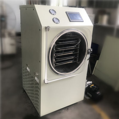 China secador pequeno do congelador da casa de 0.6sqm 6-8kg para a secagem de congelação dos petiscos do uso da casa fornecedor